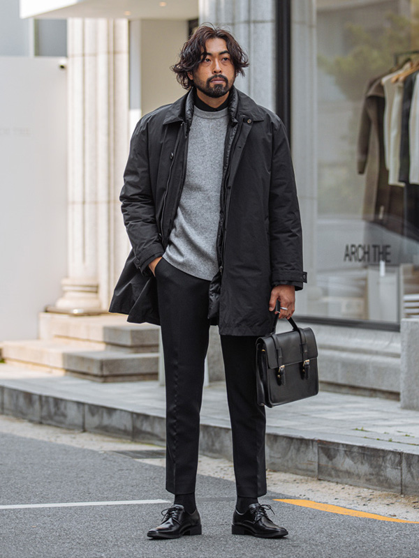 (M-6XL)<BR>스크러프 コート