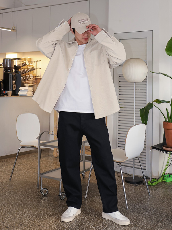 (XL-6XL)<br>밍트릭 골덴셔츠