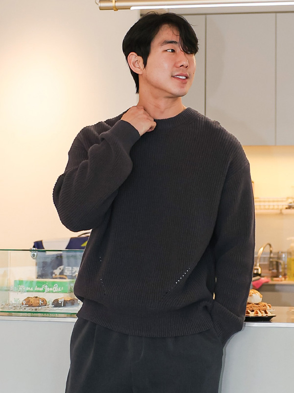 (XL-6XL)<br>블러프 ラウンドニット