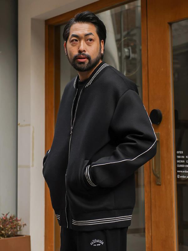 (L-4XL)<BR>란저니 삥줄 ジャンパ