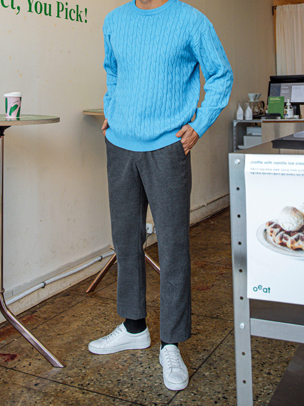 (M~6XL)<BR>느끼다 フォーマルパンツ