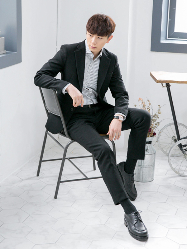 (M~5XL)<BR>본능적으로 ジャケット+느끼다 フォーマルパンツ