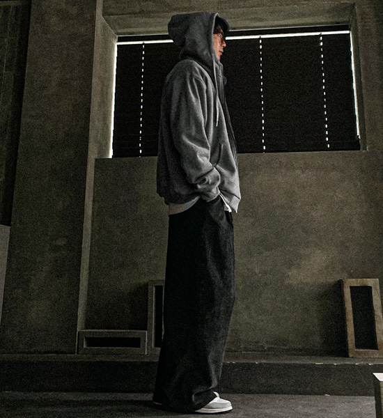 (XL-5XL)<BR>도깨비 フードジップアップ