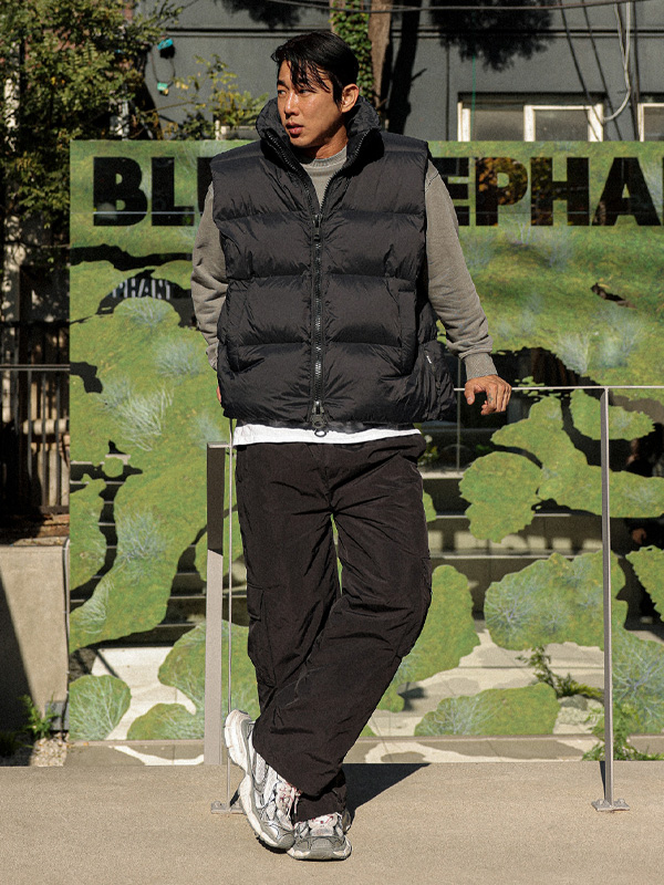 (M-5XL)<BR>라파일 ダウンベスト 3053