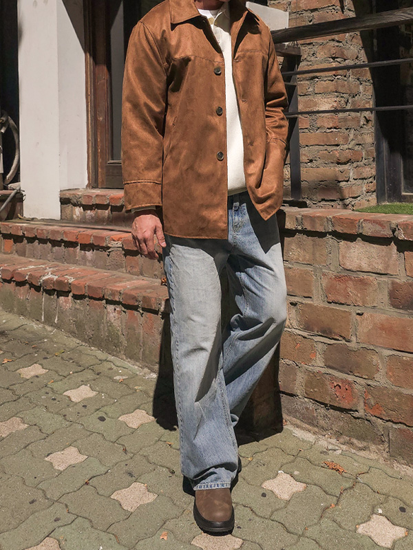 크리몬 セミワイドフィット デニムパンツ