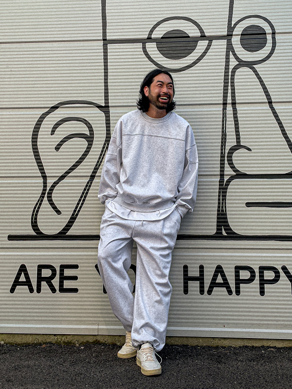 (XL-6XL)<BR>라카팟 トレーニングセット(マンツーマン/フードティーシャツ+トレーニングパンツ)