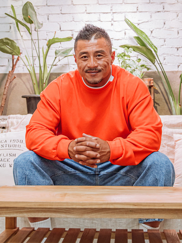 (XL~6XL)<br>킬런 レイヤード スリット長袖Tシャツ