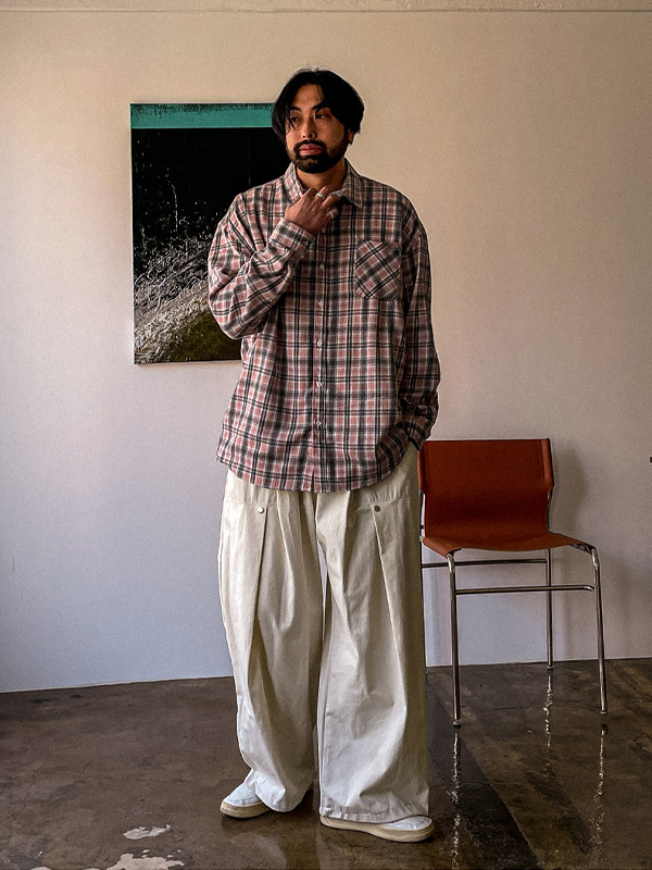 (XL-4XL)<BR>피크리나 ワイドフィット バルーンバンディングパンツ