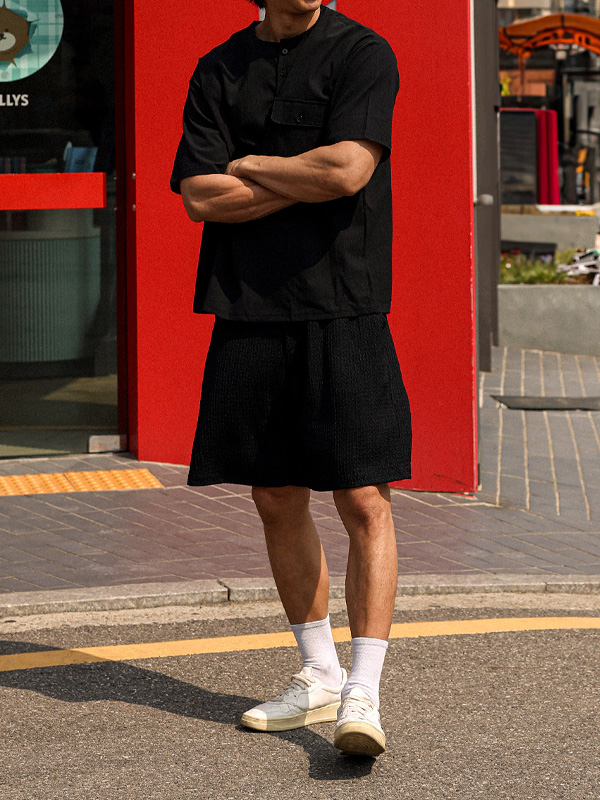 (XL-6XL)<br>크라스카 バンディング半ズボン P005