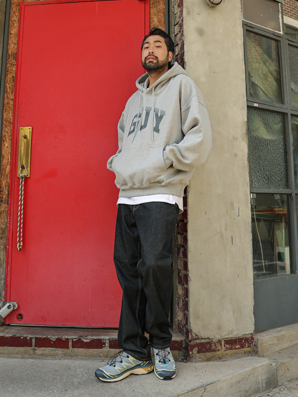 (M-6XL)<BR>리노트라 隠しバンド テーパー ノンウォッシュデニムパンツ <br><font color="#098a09"><B>長さを選択 (基本的な,ロング+10cm)</B></font>