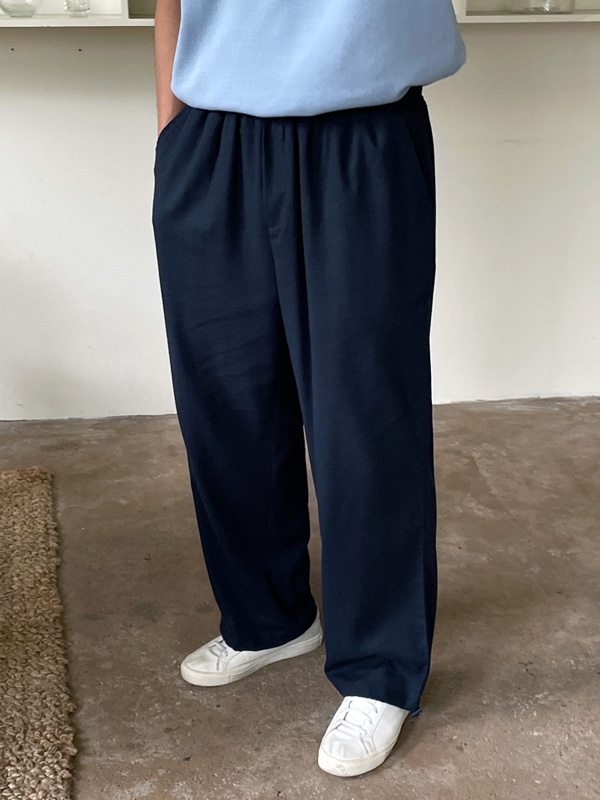 (XL-6XL)<BR>키쏘 リネンバンディングパンツ