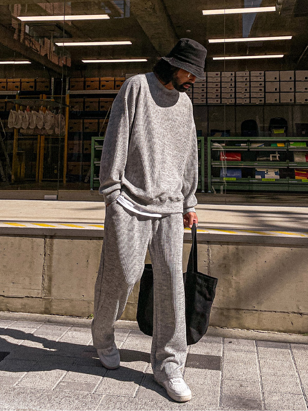 (XL-6XL)<br>단다리 セミワイドフィット リブバンディングパンツ P003<BR><B><FONT COLOR=