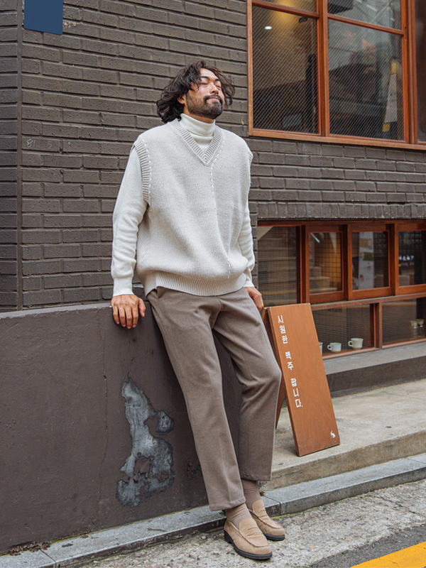 (2XL-6XL)<BR>야스퍼 バックバンディング 기모슬랙스A78