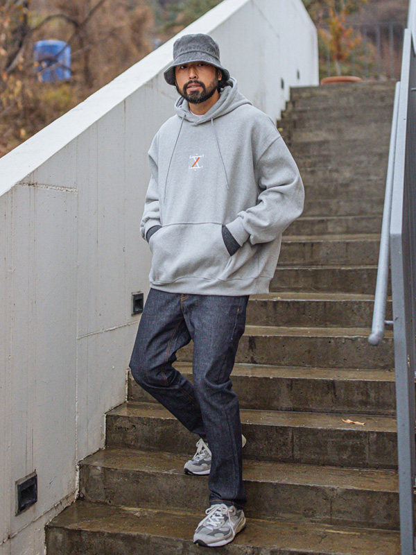 (XL-6XL)<br>엑스웨빙 フリースのパーカー