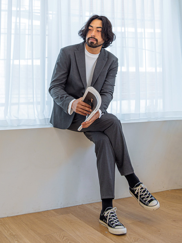 (M-6XL)<BR>메이도프 ジャケット+나이브스 バックバンディング スレックス <br><font color=