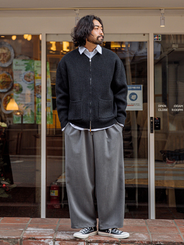 (XL-6XL)<BR>비반트 ニットカーディガン