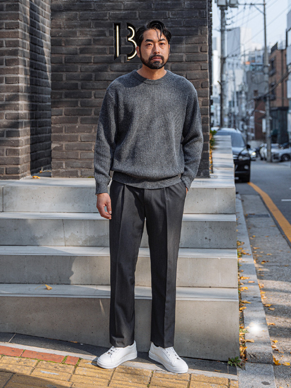 (XL~5XL)<br>티파코트 ウールニット