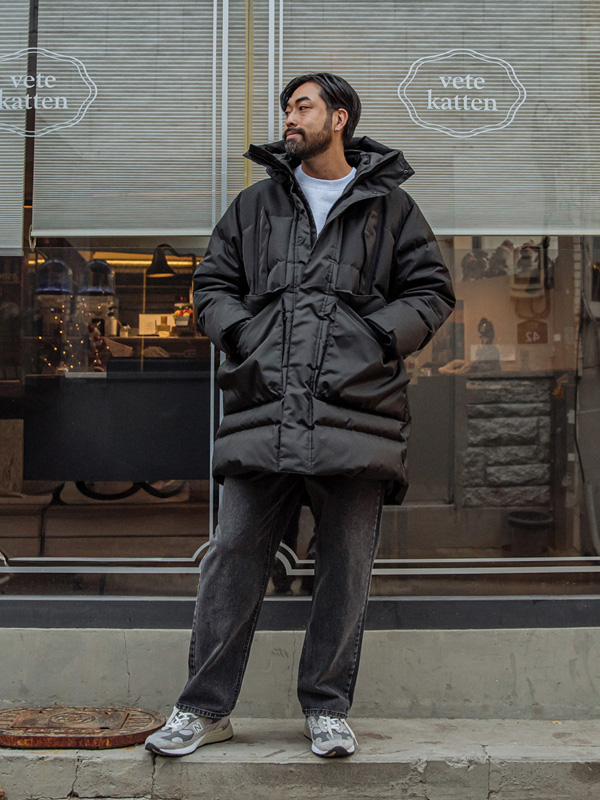 (XL~4XL)<BR>허프만 パディングジャンパ