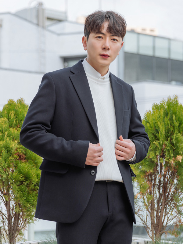 (M-6XL)<BR>카라스코 정장자켓+타디치 이중지 フォーマルパンツ