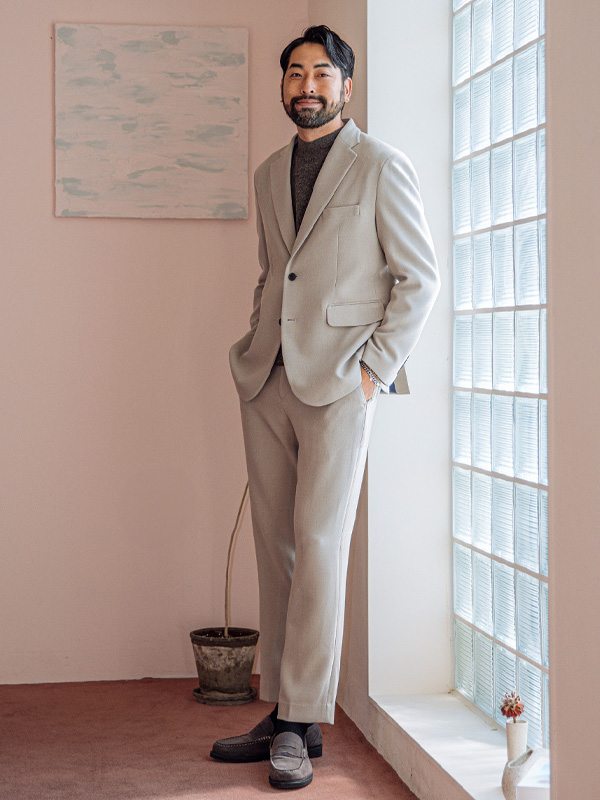 (M-6XL)<BR>타디치 フォーマルパンツ