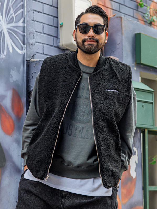 (L-5XL)<BR>스트레인 ベスト