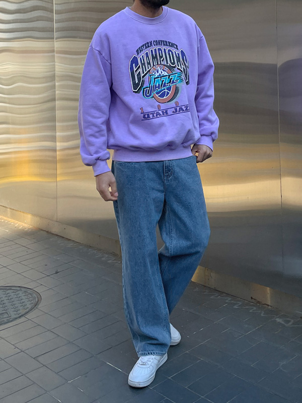 (3XL-6XL)<br>피그째즈 起毛マンツーマンTシャツ