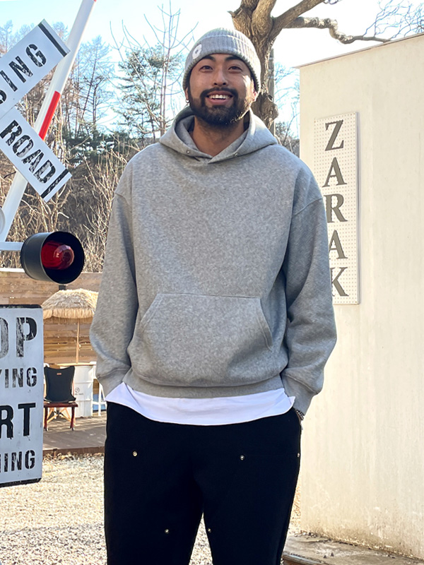 (M-6XL)<br>히칼리 융기모후드티 8850