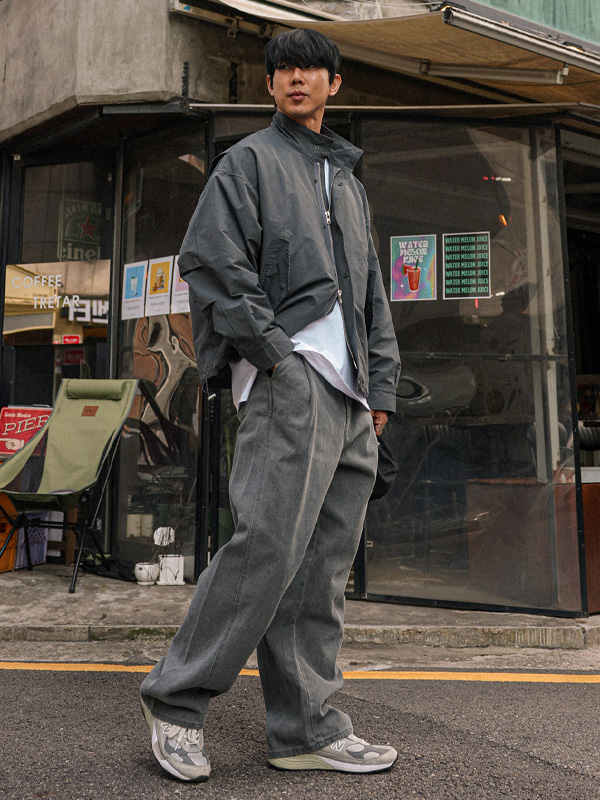 (M-5XL)<br>아브리 チャイナ·ジャンパー L46