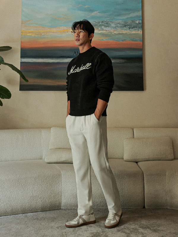 (S-2XL)<br>인베스트 バンディングスラックス <br><font color=