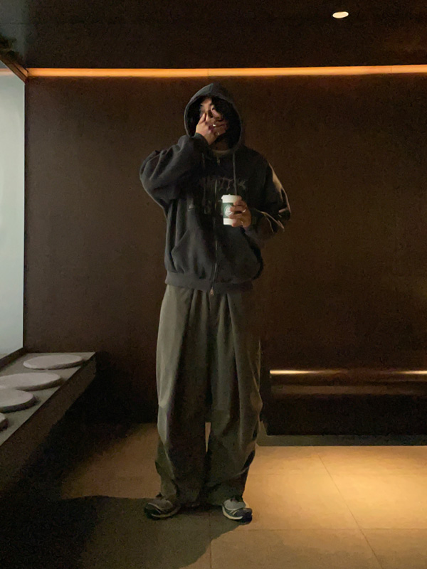 (L-5XL)<br>바소디노 ワイドフィット バンディングパンツ 5520