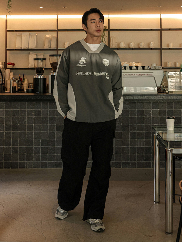 (XL-4XL)<br>디모쿠리 起毛マンツーマンTシャツ