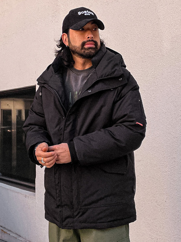 (M-4XL)<BR>도모크 シープスキン 웰론후드점퍼