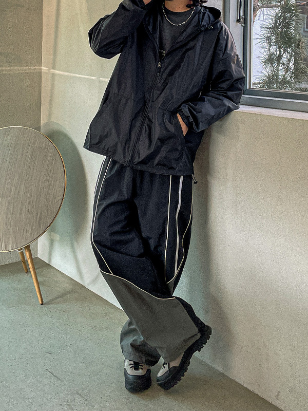 (XL-6XL)<BR>샤로다 セミワイドフィット バンディングパンツ