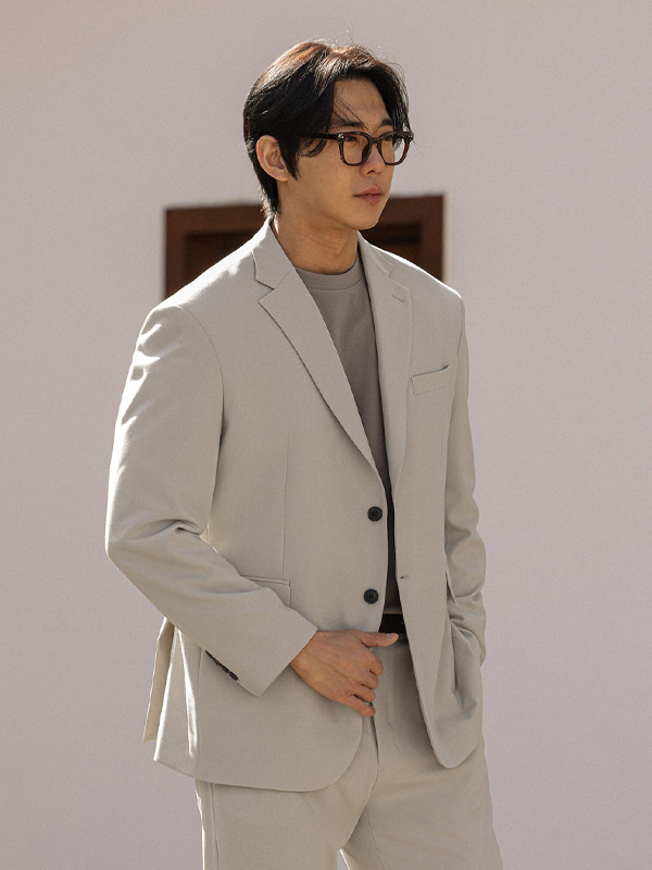 (M-6XL)<BR>메이도프 ジャケット+나이브스 バックバンディング スレックス <br><font color="#098a09"><B>長さを選択 (基本的な,ロング+10cm)</B></font>