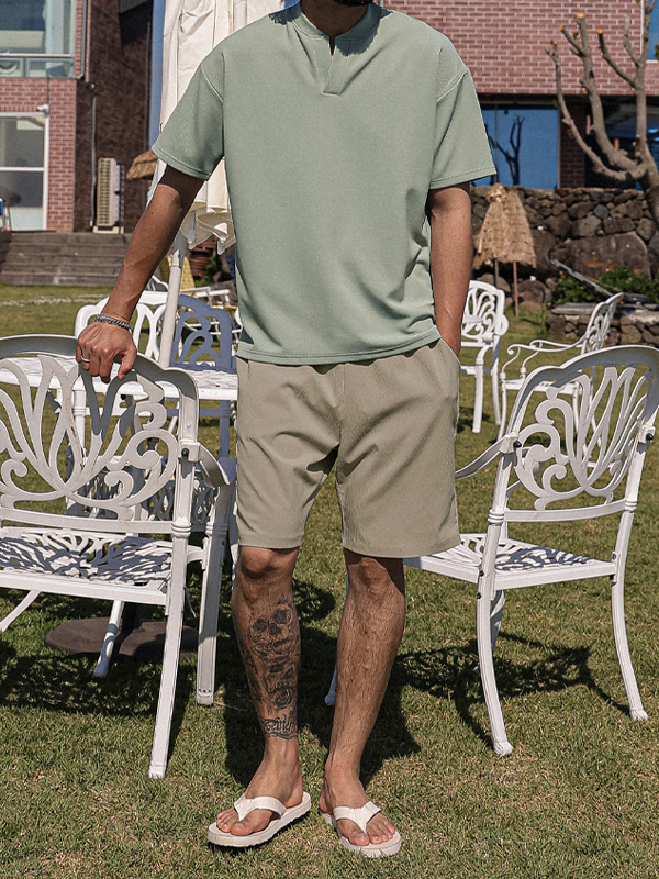 (M-5XL)<BR>고파디 バンディング半ズボン