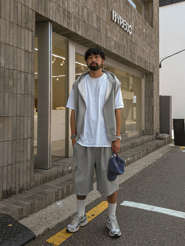 (XL-5XL)<br>카야니 후드조끼집업