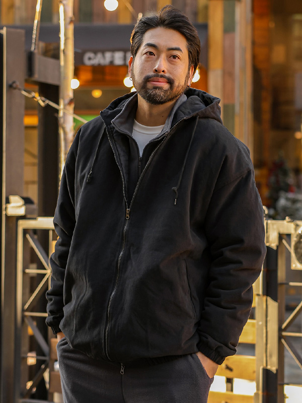 (XL~4XL)<BR>리드케드 フードジャンパ