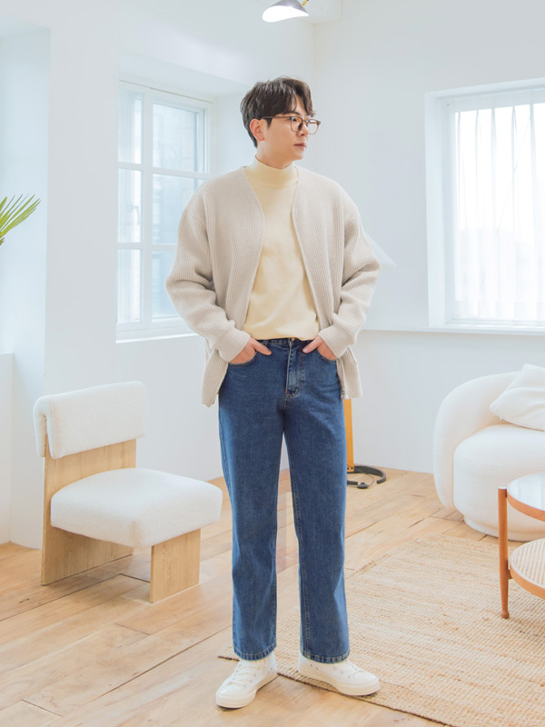 (XL~6XL)<BR>비반트 ニットカーディガン