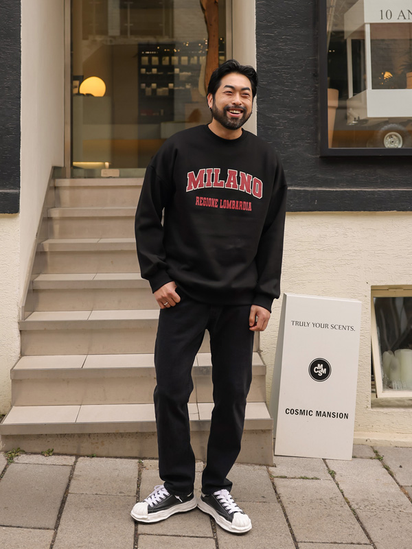 (L-6XL)<br>코키란 起毛マンツーマンTシャツ