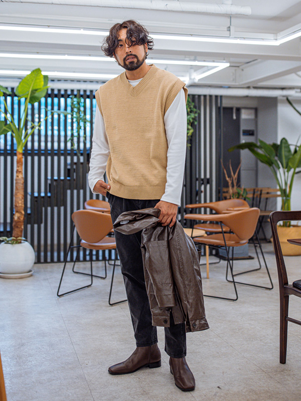 (L~3XL)<BR>샤이넬 ベスト