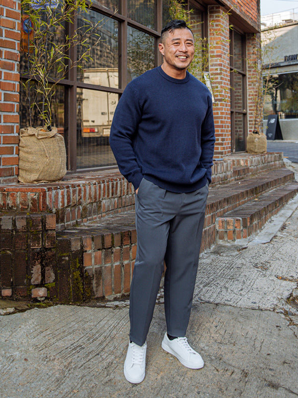 (L-5XL)<br>로네츠 ソフト ラウンドニット