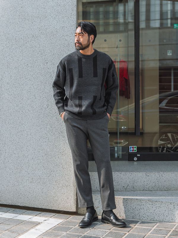 (L-5XL)<br>화스콘 ニット R3