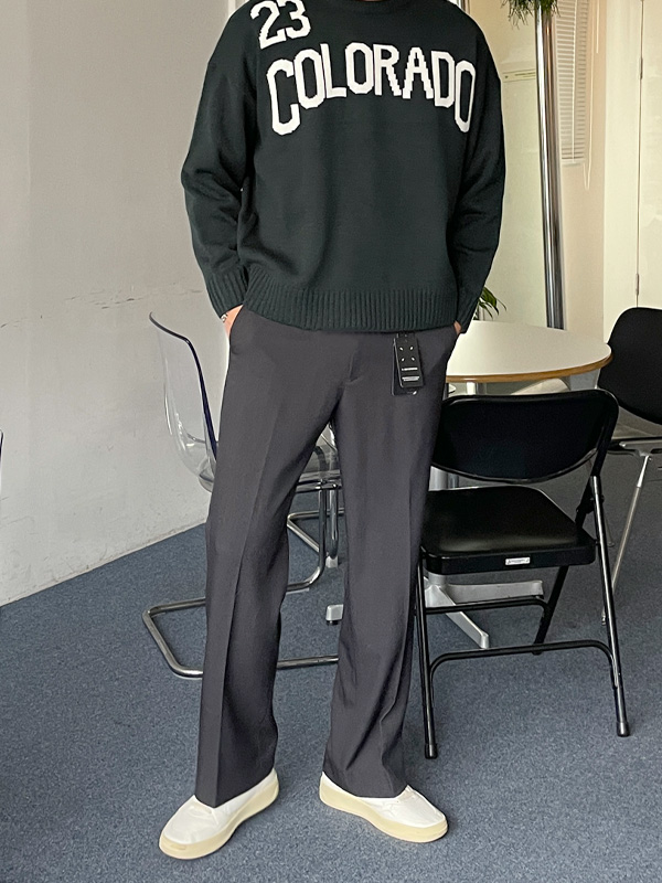 (M-5XL)<BR>어쏠프 標準フィット バンディングスラックス