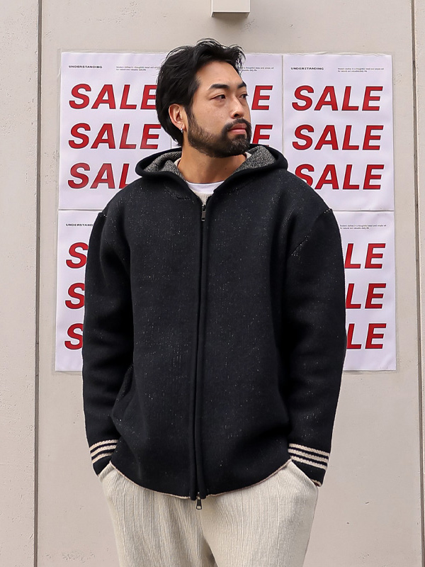 (XL~4XL)<BR>아도루드 フードジップアップ