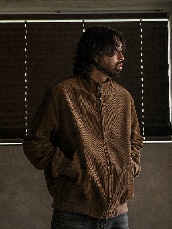 (XL-5XL)<br>우마쿠이 골덴점퍼