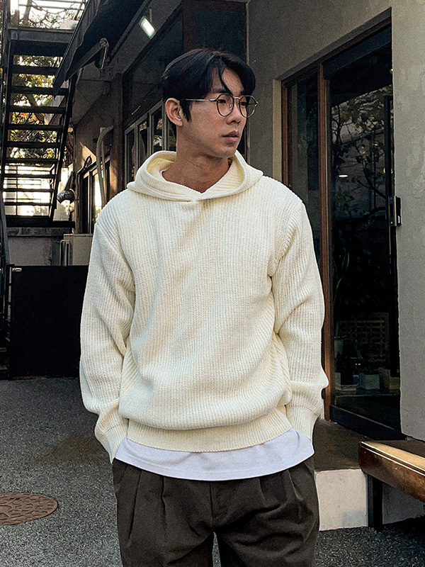 (L-5XL)<BR>파포라 フードニット