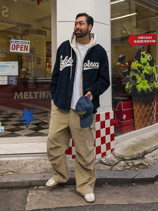 (XL-4XL)<br>글레타 골덴자켓 617