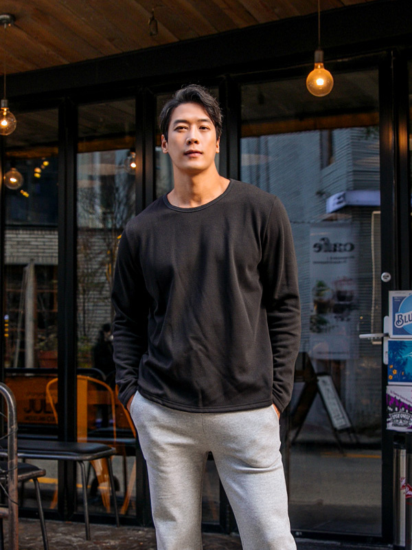 (M-5XL)<br>덥다 더워! 라운드티<br><font color=