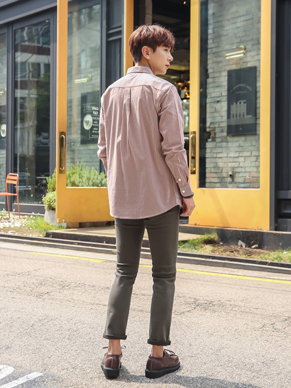 <br><font color="#fd0303">[365SALE]</font><br><font color="#2046a7">★교환/반품불가★</font><br>스타일이 중요해 ストライプ シャツ