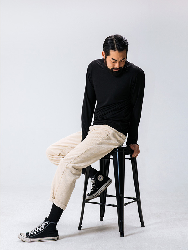 (M-6XL)<br>엑소서믹 발열 ラウンドティー